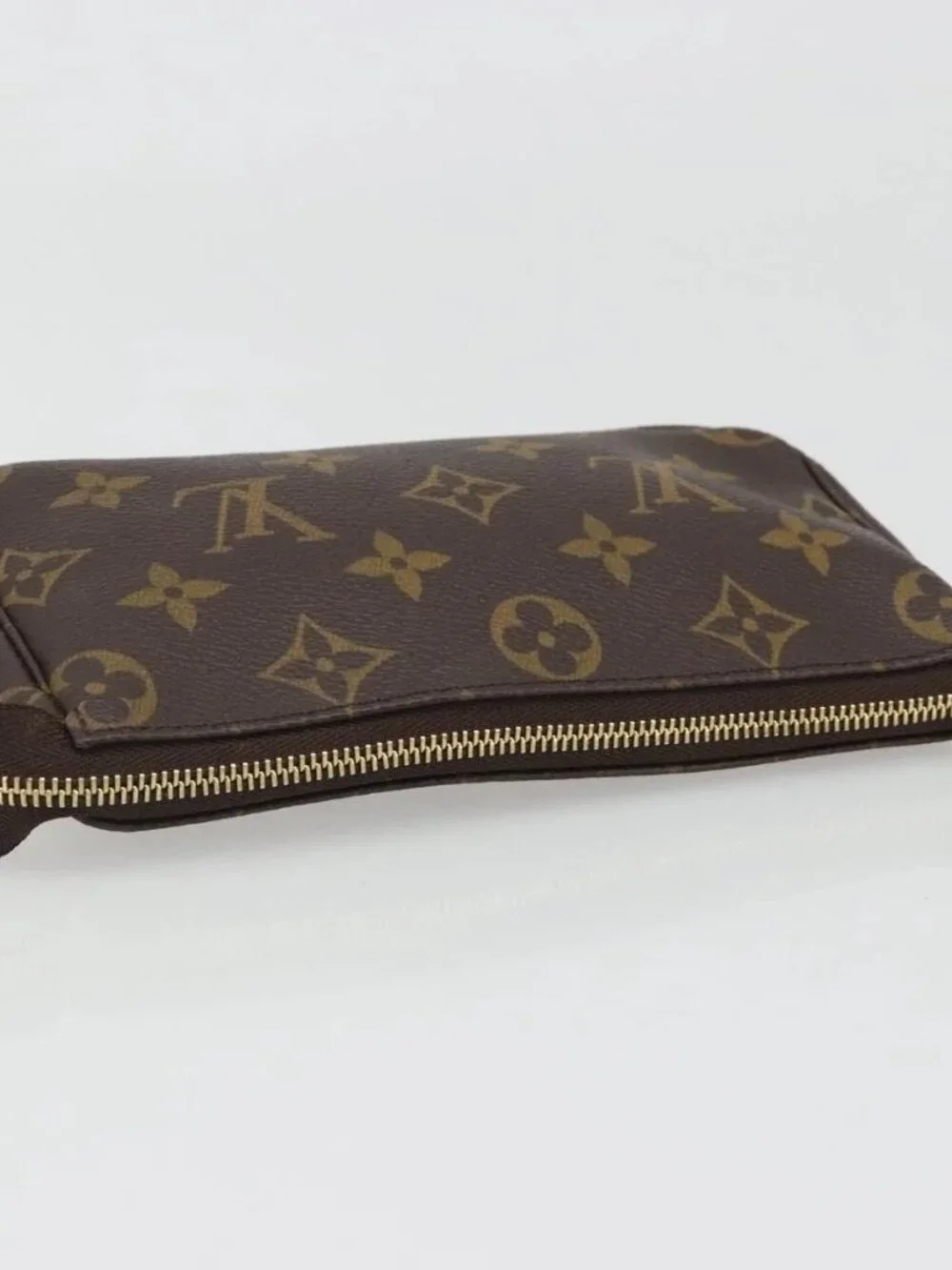 LOUIS VUITTON Monogram Mini Pochette Accessoires Pouch N41667 LV Auth mr2632